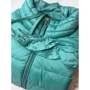 Amazon Essentials Mens Lightweight‎ Packable Puffer Jacket Teal Green Size M